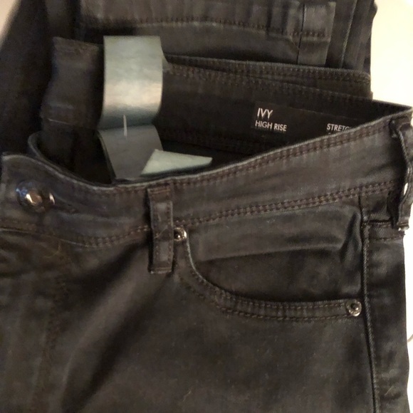 Ivy size 12 black jeans High rise skinny jeans with stretch - Picture 8 of 9